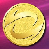 2015年3月定制　中經萬達千足金徽章制作、黃金徽章制作