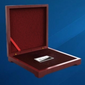 2015年4月訂做　廣東華光公司十周年紀念純銀條、純銀磚