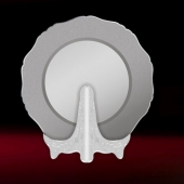 2016年6月定制　安康市漢濱區(qū)優(yōu)秀黨務(wù)工作者獎(jiǎng)盤紀(jì)念盤