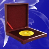 2016年11月　深圳定制　普洱銀行茶業(yè)公司制作金幣