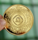 對(duì)外經(jīng)濟(jì)貿(mào)易大學(xué)建校成立校慶定制純金紀(jì)念幣,定制純金紀(jì)念章