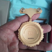 生產制造制作中國人民抗日戰爭勝利80周年紀念章獎章勛章廠家